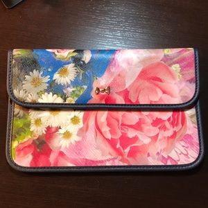 NWOT Ted Baker navy clutch